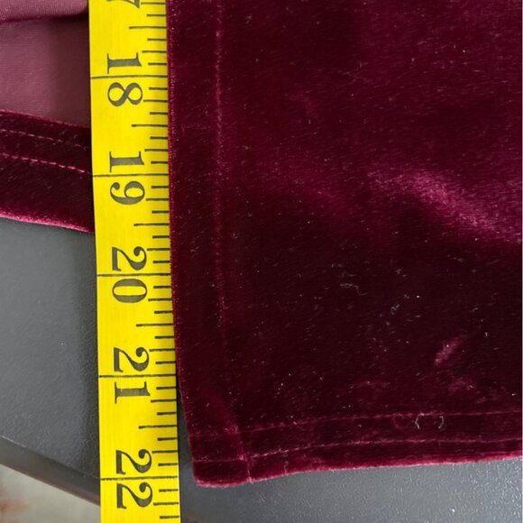 Vtg Y2K Women Velvet Maxi Dress Size 7/8 Whimsigoth Vamp Fairy Grunge Jewel Tone - Picture 9 of 10